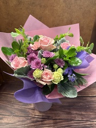 AMAZING AS YOU VASE ARRANGEMENT from Redwood Florist in New Brunswick, NJ