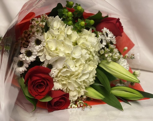 CLASSIC ROMANCE BOUQUET from Redwood Florist in New Brunswick, NJ