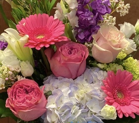 DESIGNER'S CHOICE VASE ARRANGEMENT - VALENTINES from Redwood Florist in New Brunswick, NJ