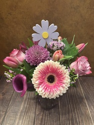 SHADES OF PINK AND LAVENDER  from Redwood Florist in New Brunswick, NJ