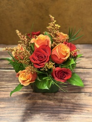 FALL ROSES from Redwood Florist in New Brunswick, NJ