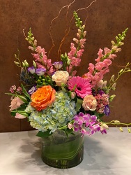 SPECIALTY CUTS IN LARGE CYLINDER from Redwood Florist in New Brunswick, NJ